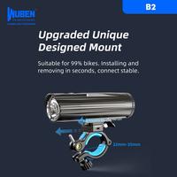 Gambar Wuben B2 Rechargeable Bike LED Light Flashlight Senter Lampu Sepeda - 1300 Lumens 280 Meters - Black-18650 Bat dari Wuben Light Indonesia Kota Administrasi Jakarta Selatan 5 Tokopedia