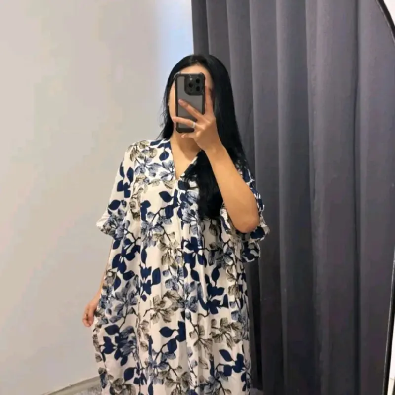 Terlaris | Daster Paula Bahan Rayon Santung Busui Frenly 2