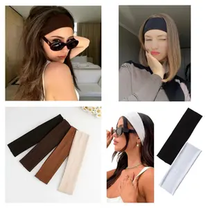 Headband Solid Hair Bandana sport Hairband Bandana  korea Style