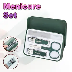 Gunting Kuku Set 4 in 1 Alat Perawatan Kuku Manicure Pedicure Set Termurah Serbaguna ZJ-18