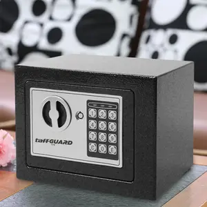 Kotak Brankas Hotel Mini Password Safe Deposit Box 4.6L - EB30 - Black