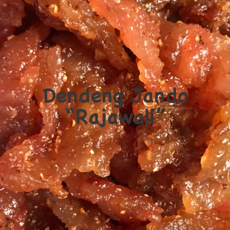 Dendeng Jando/ Lemak/ Bukan Daging - 100 gram - cap Rajawali - Recommended Halal Terlaris