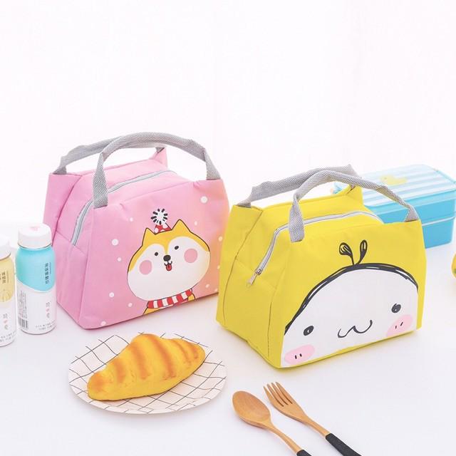 Tas Bekal Motif Binatang Cooler Bag Asi Mpasi Insulated Tahan Panas & Dingin 3