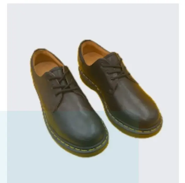 Sleese 3 Eyelet Black Formal Men Shoes