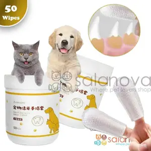 Tisu Gigi Hewan untuk Kucing dan Anjing
