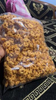 Product Review of Kembang Ribut Sakura Kering 1kg - Gurih & Renyah, Berkualitas, Halal Food Snack Pedas Makanan from S**5 1