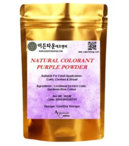 Edentown Korean Natural Colorant Powder (Purple) 36g/100g
