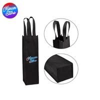 Gambar Goodie Bag Tas Wine Uk 1-2 Botol - Hitam dari Minum Store Kota Administrasi Jakarta Selatan 1 Tokopedia