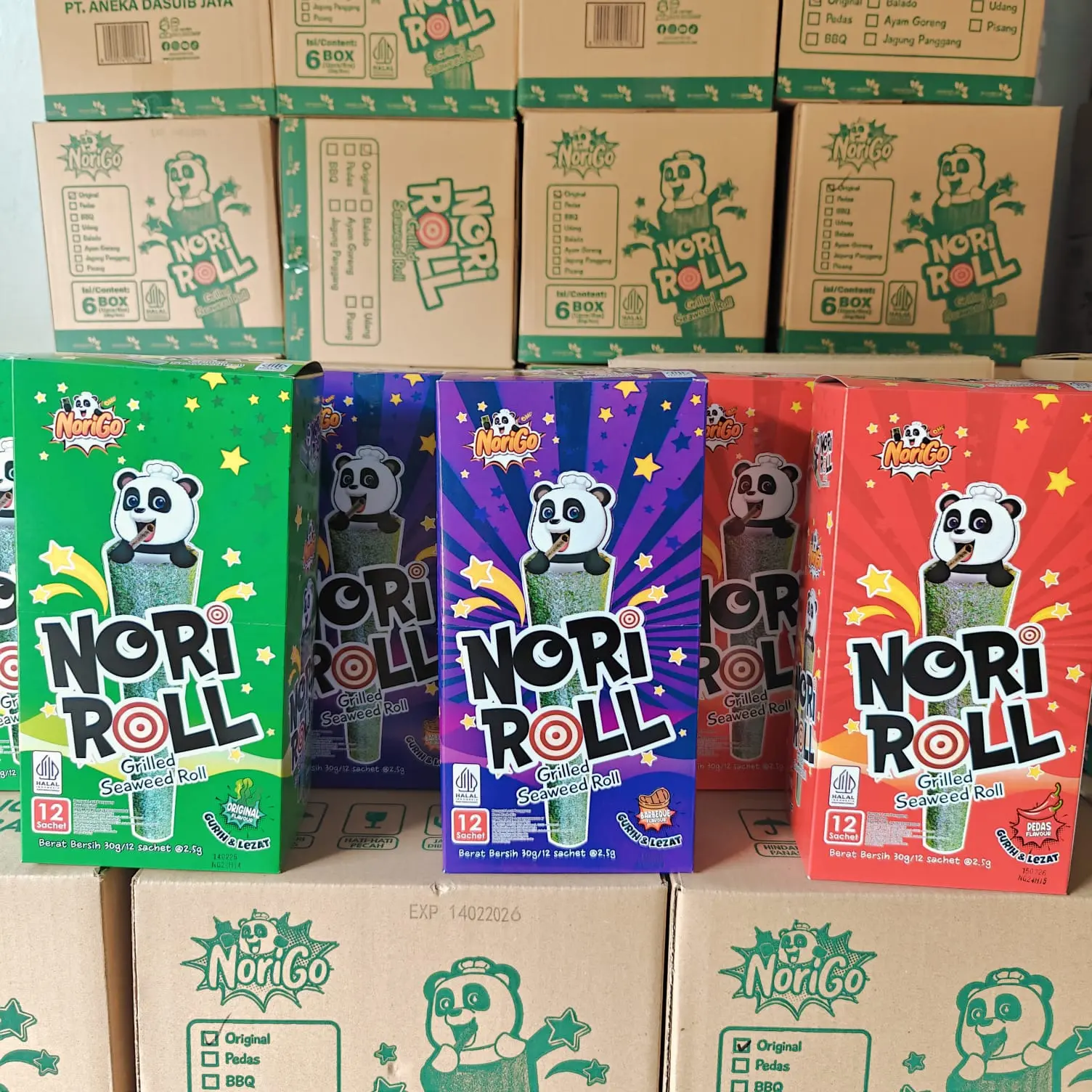 PAKET DUS NORI ROLL - ISI 6 BOX ALL VARIANT