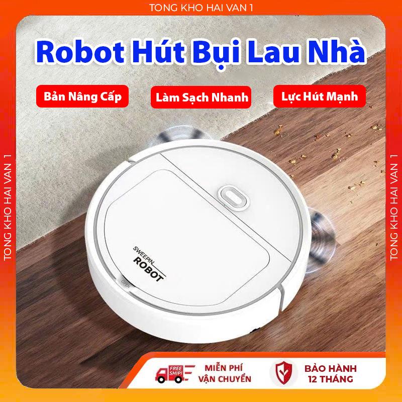 Robot Hút Bụi Lau Nhà Thông Minh, Hút Bụi Robot Đa Năng Làm Sạch Mọi Ngóc Ngách…