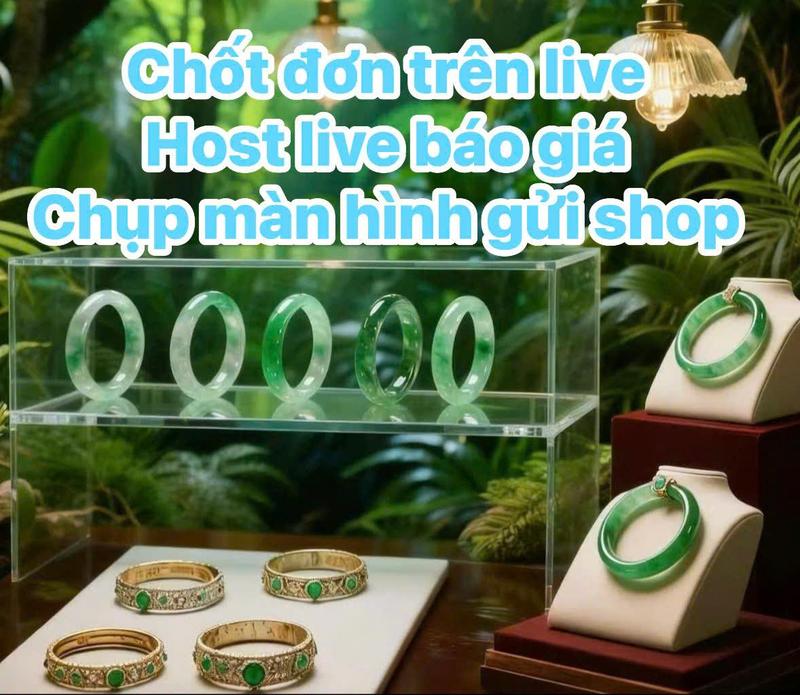400k - 900k - Chọn vòng trên live, chủ live chốt, ghi đơn, gửi ảnh đơn hàng xác nhận, đặt vòng（tự ý chốt đơn vui lòng ghi chú kích thước, gửi hàng ngẫu nhiên）