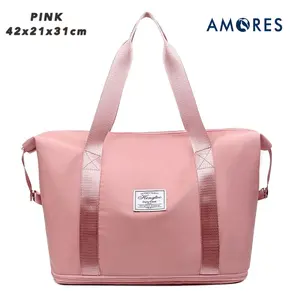 Tas Travel Lipat Tas Travel Bag Duffel Wanita Jinjing Penyimpanan Olahraga Portable Travel Bag Hand Carry Koper Waterproof TW101