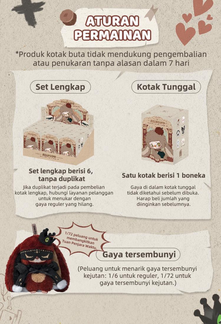 【Liu Xuancheng Exclusive】SiiNONO "Want to Tell you A Secret" Series Figures Blind Box Purchases here count toward Liu Xuancheng’s sales