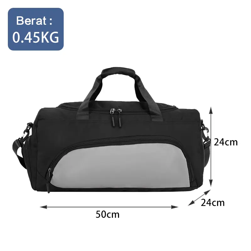 Techdoo Tas Duffel Traveling Bag Tas Jinjing Travel Besar Tas Koper Pulang Kampung TTB132 8