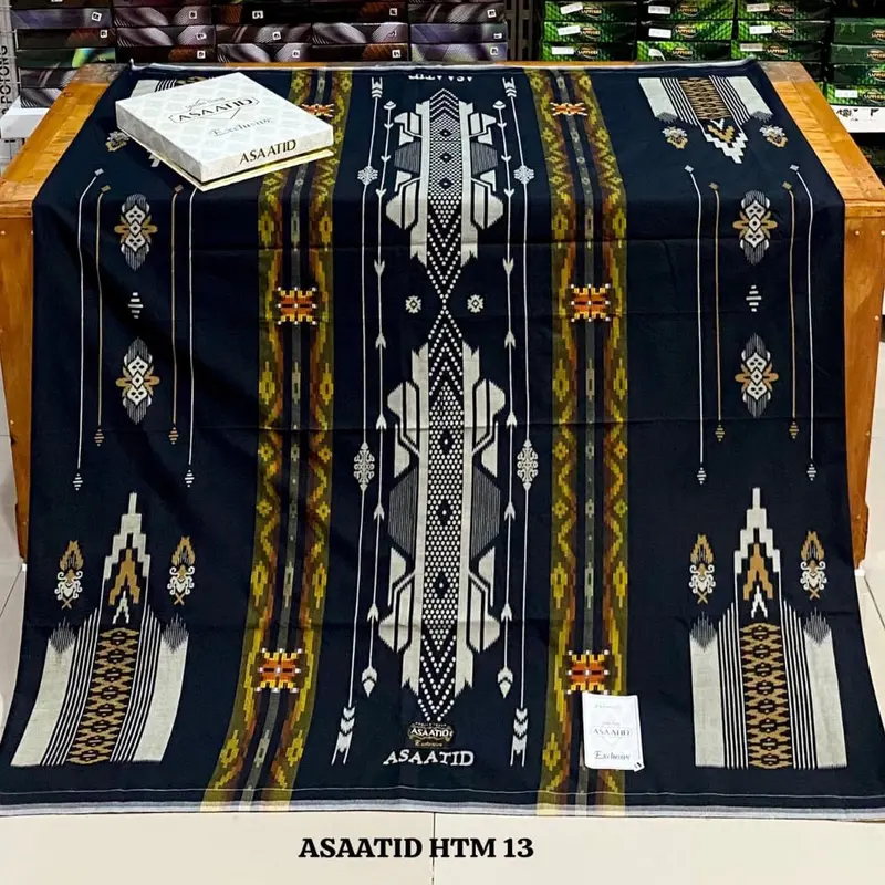 SARUNG ASAATID MIX HITAM SONGKET BISA COD BAYAR DITEMPAT TERMURAH 2