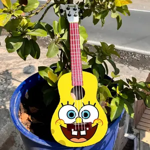 UKULELE SENAR 4 MOTIF SPONSBOB