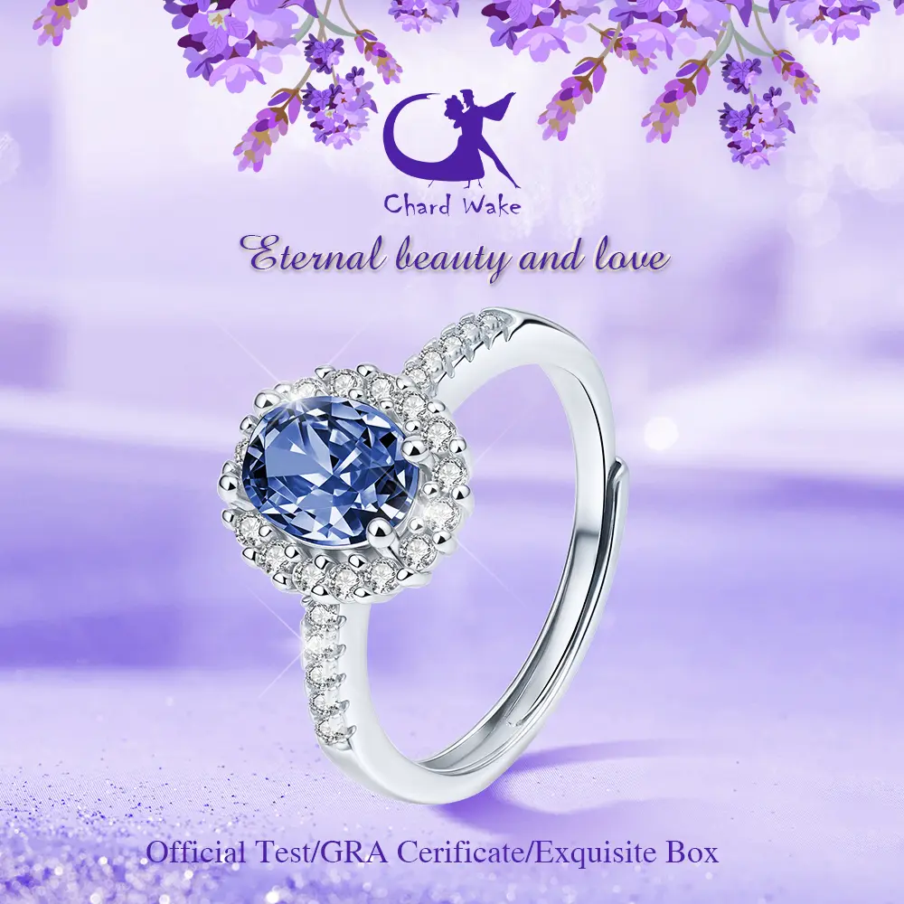 【003Harga telah dibanting, segera di CO】Chard Wake Cincin Wantia Berlian Tunangan Perhiasan Original Platinum Coated Cincin Cewek  CWR016