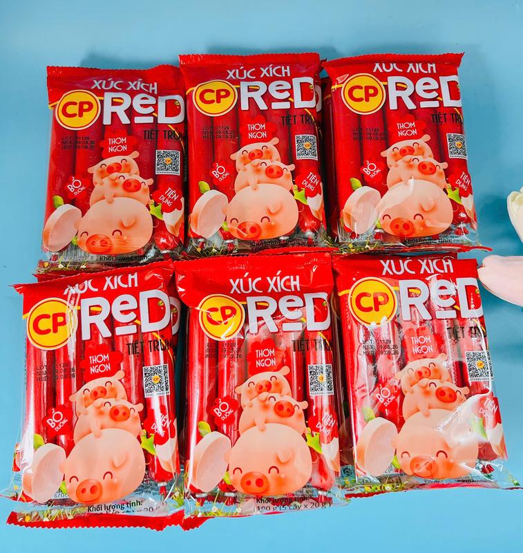 Gói 100g xúc xích tiệt trùng CP