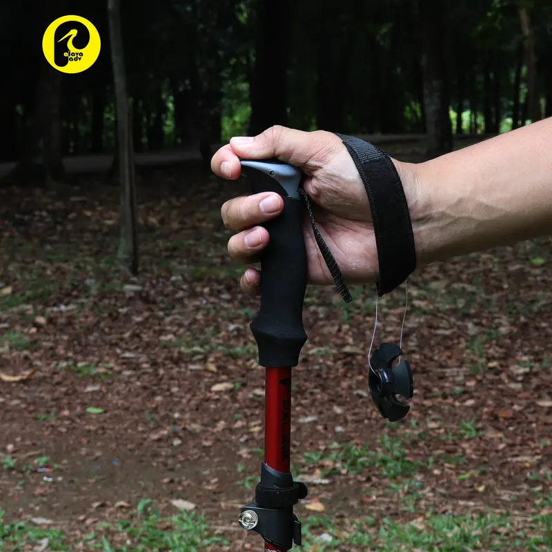 STICK Tongkat lipat patah Hiking Trekking 110 cm Foldable 30 cm palava adv 4