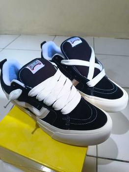 Product Review of Corvalue - Sepatu Sneakers Unisex Pria Wanita Otaru Black White Shoes Casual Sneakers Hitam from f**y 0