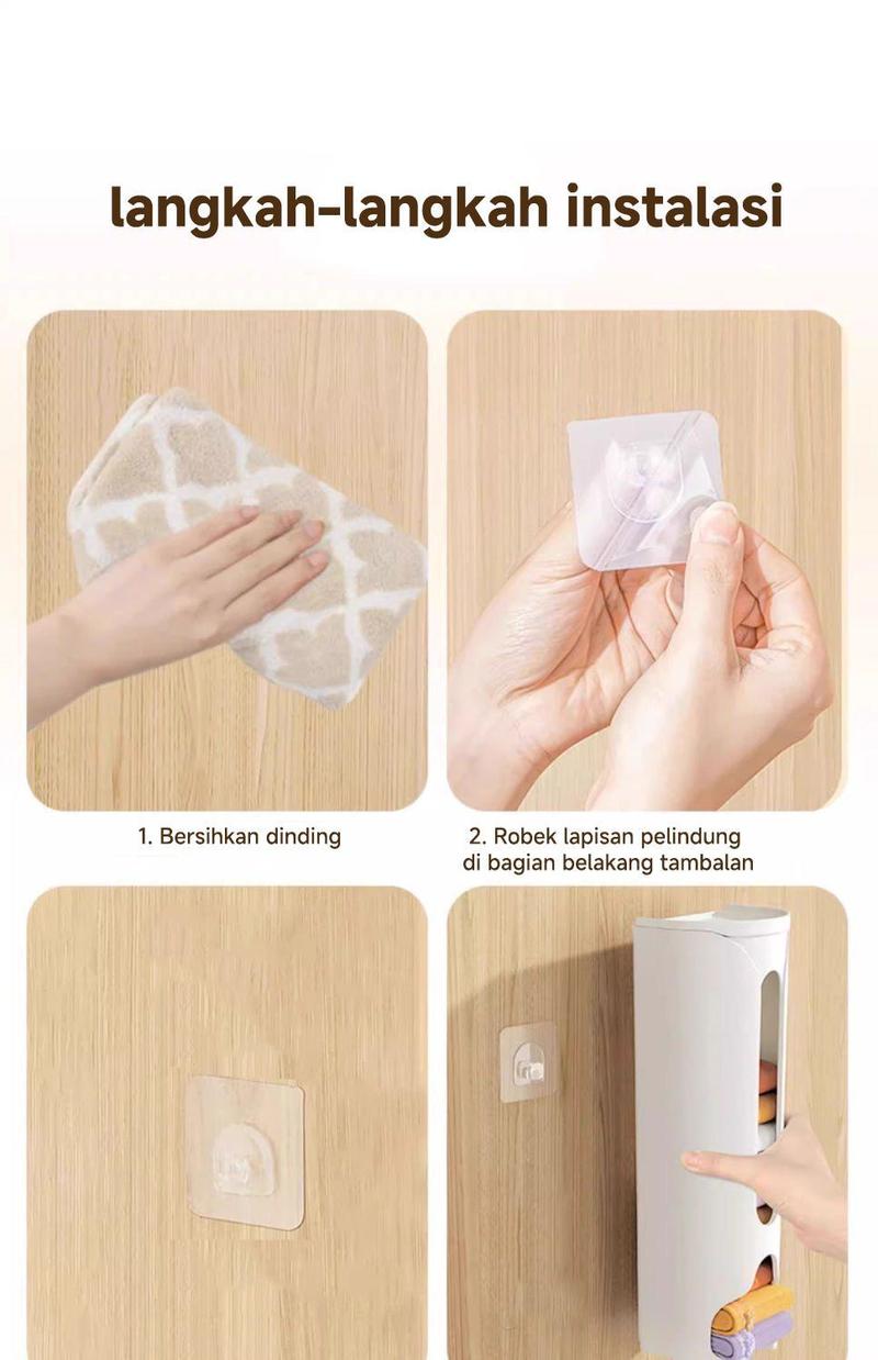 Product Introduction of [Waktu terbatas dan gratis ongkos kirim]【Kotak penyimpanan multifungsi】+【 kotak penyimpanan pakaian dalam】+【kotak penyimpanan bebas pukulan yang dipasang di dinding】 8