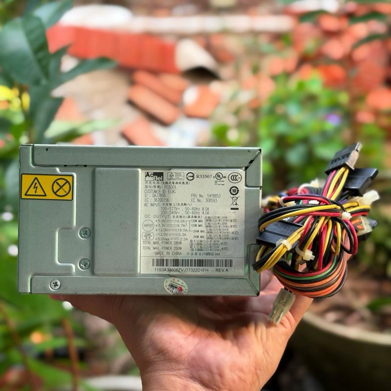Nguồn Acbel PC6001 280w, 24 pin, tháo máy đẹp - Phụ Kiện