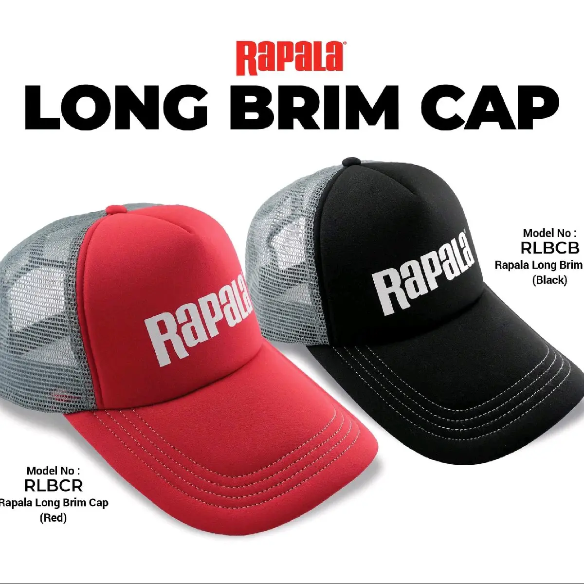 TOPI RAPALA LONG BRIM CAP ORIGINAL