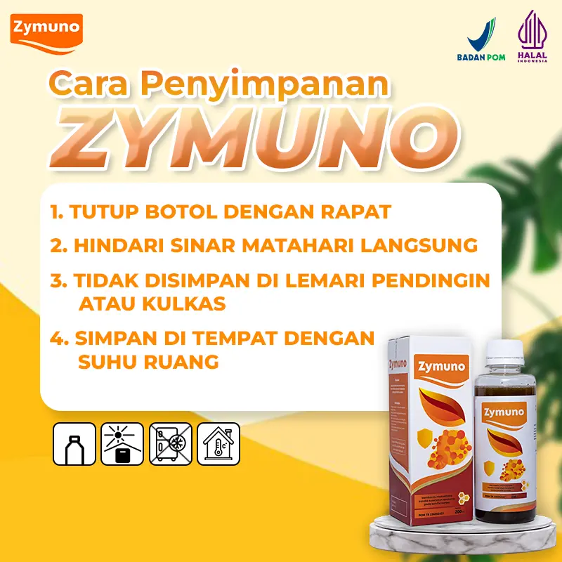 Madu Zymuno Original - 200ml/Botol - Bahan Alami, Organik, Halal & BPOM Herbal 7