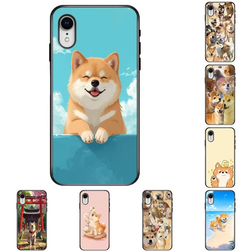 Ốp điện thoại Shiba Inu chống sốc, bề mặt mờ trong suốt, thiết kế tùy chỉnh, dành cho Infinix Hot9-60, Note7-60, Zero8-40, Smart5-10, GT10, GT 20, GT 30, phù hợp cho nam và nữ (unisex), cảm giác chạm mịn.