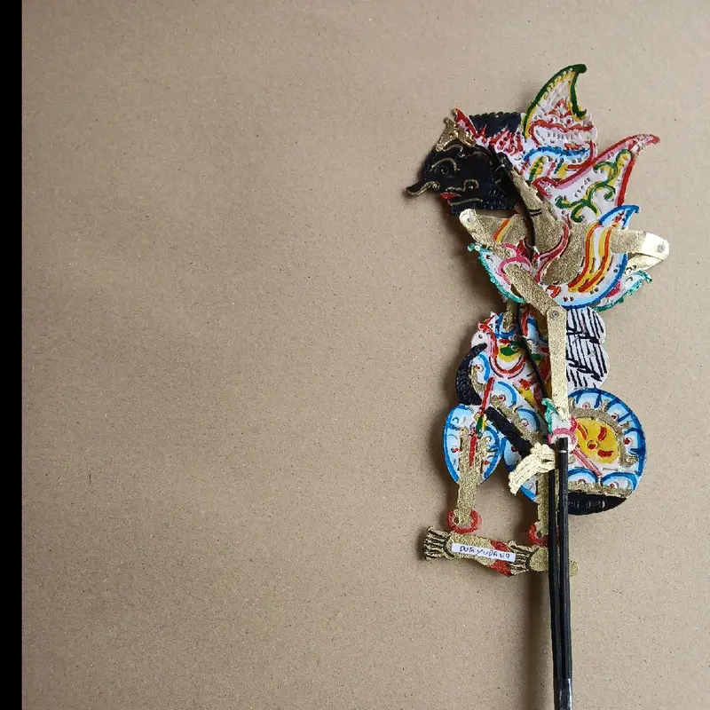 WAYANG KULIT ASLI UKURAN 30CM 2