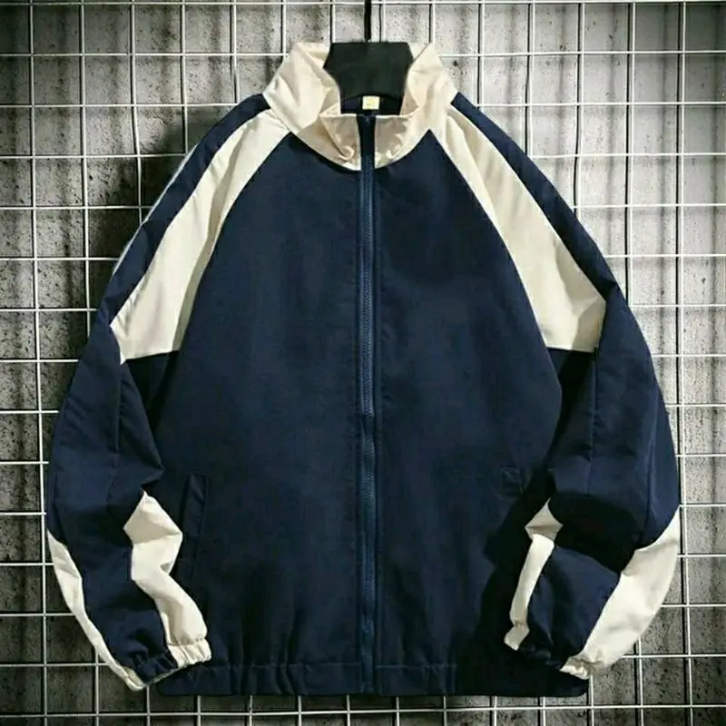 Vintage Jacket Parasut Kombinasi || jaket windbreaker Pria Wanita
