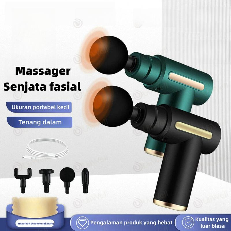Alat pijat Elektrik/massage gun/alat pijat/electric/Alat Terapi otot Alat Relaksasi otot Fasia Muscle Massager Gun Pijat Serbaguna Pengecil 3