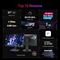 Gambar MONITOR ASUS ROG STRIX XG27UCG Gaming Monitor - 27 inch, 4K UHD (3840 × 2160), IPS, 160Hz, 1ms dari Techno Computer Bali Kota Denpasar 3 Tokopedia
