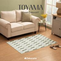 Gambar Dekoruma TOYAMA Karpet Motif / Karpet Duduk / Karpet Rumah Ukuran 150x100cm dari Dekoruma Official Store Kab. Bekasi 1 Tokopedia