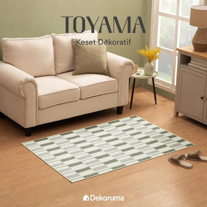 Gambar Dekoruma TOYAMA Karpet Motif / Karpet Duduk / Karpet Rumah Ukuran 150x100cm dari Dekoruma Official Store Kab. Bekasi Tokopedia