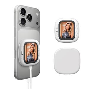 磁気式スマートフォンリアカメラ＆ビデオカメラ ワイヤレスVlogミニ、ポータブル＆便利なデザイン、瞬間を捉えるに最適