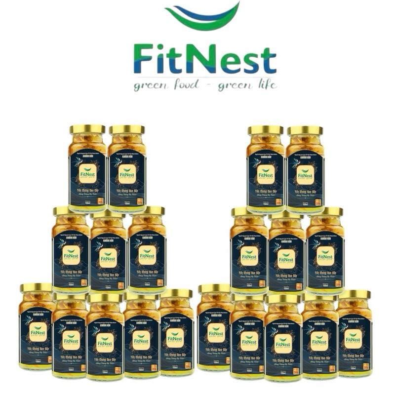 [Combo 20 lọ] Yến Chưng Đông Trùng Hạ Thảo FitNest 35% – 150ml/lọ –  bổ sung sức khoẻ