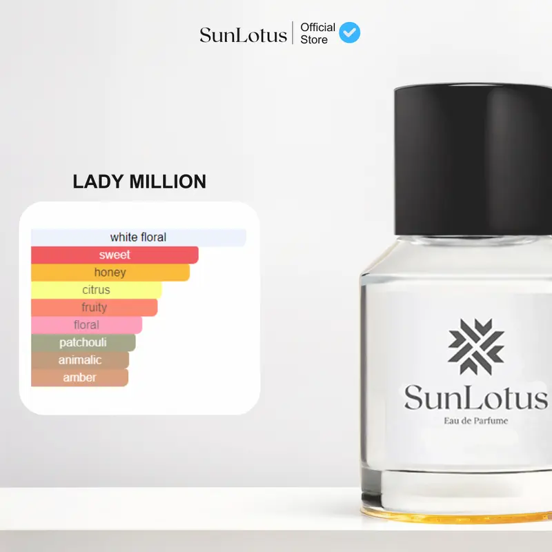 Lady Million - Inspired Parfum Tahan Lama  by Sun Lotus Parfum Perfume 1