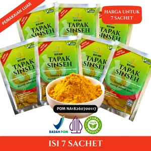 TAPAK SINSEH Bubuk Rendaman Kaki Serbuk Rendaman Kaki 7 Sachet