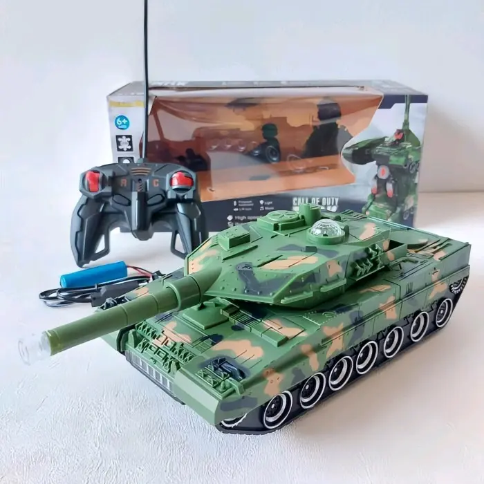 RC Tank Jadi Robot Transformers Remote Control - Mainan Mobil Remot - TANK FORCE Anak Cowok 1