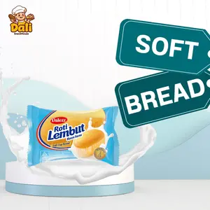 Dalezz Roti Lembut Soft Cup Bread Rasa Susu dan Santan 20gr Isi 10 Pcs