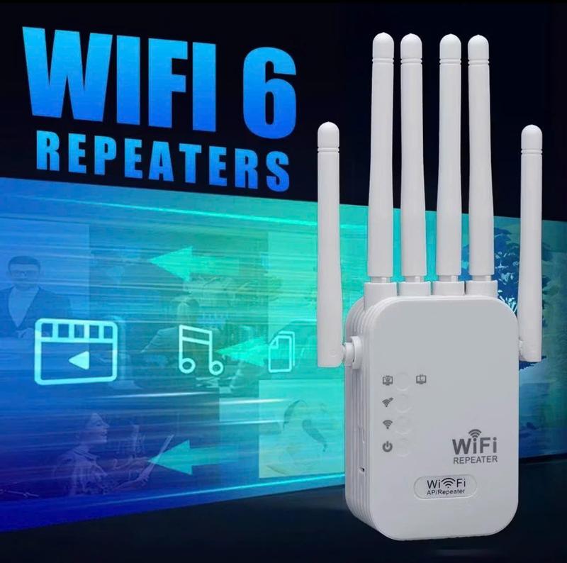 Bộ kích sóng wifi 6 râu 1800mpbs tốc độ cao ,kết nối xa sóng mạnh,kết nôi xuyên tường,cải thiện tốc độ mạng