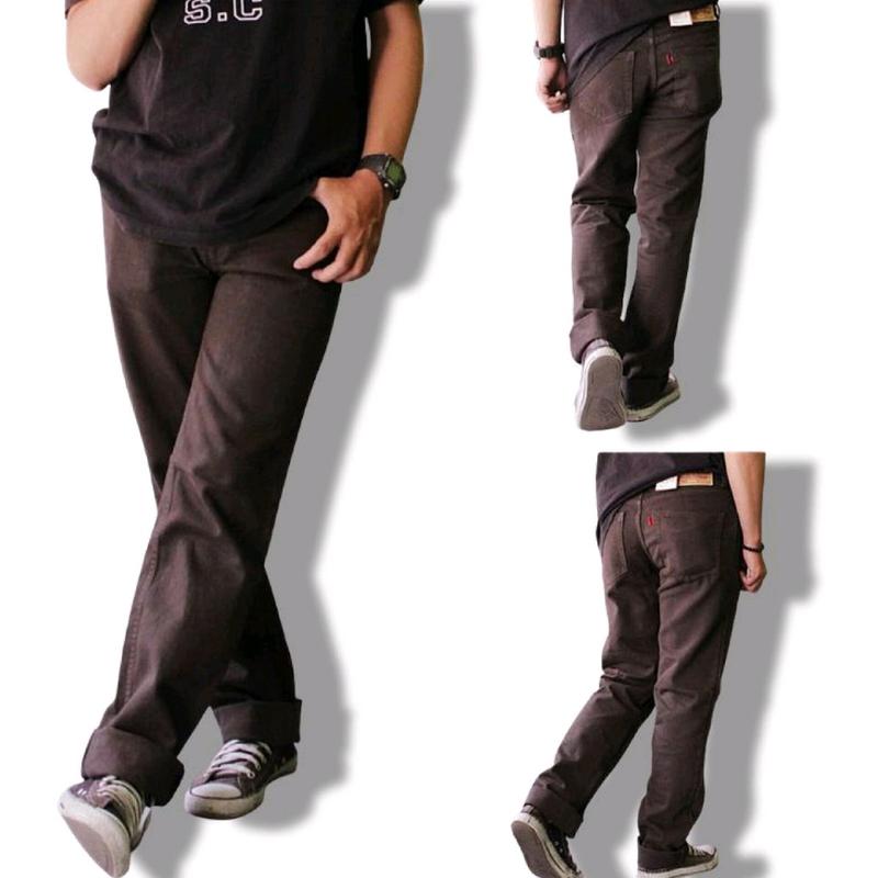 celana jeans pria standar standart regular berkualitas original 2