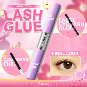 BAISISI 2in1 Lash Glue Bond and Remover Bulu mata Eyelash Extension eye make up tahan 24 jam bulumata