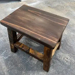 Ghế gỗ vintage 30x20x30cm quán ăn, nhà hàng, cafe