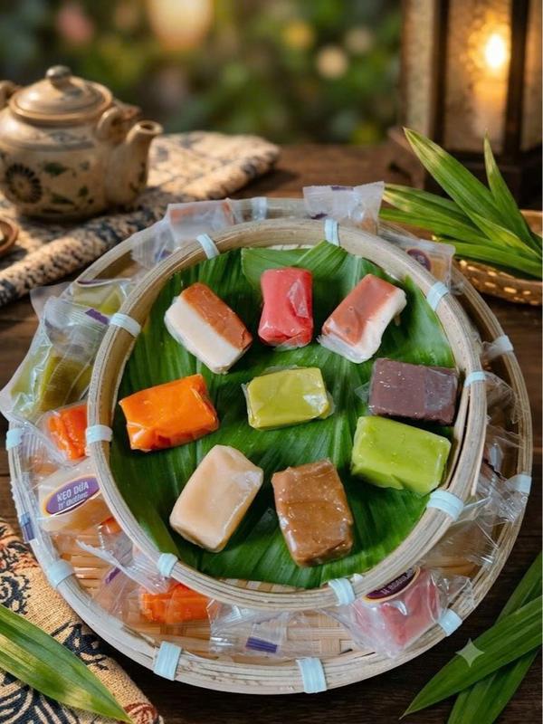 200g Kẹo Dừa Ngon mix nhiều vị _ ÍT ĐƯỜNG _Kẹo Tết Ngon_Ăn Vặt Mộc Nhiên Food