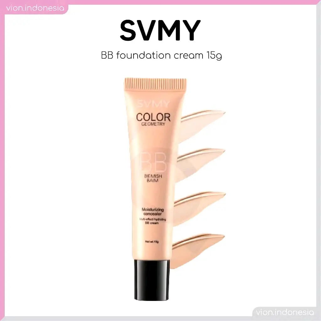 SYMY BB Cream Foundashion 15ml 3808 Hydrating Liquid Korean Make up Waterproof Makeup Base Blemish SV018