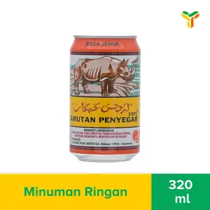 Minuman Cap Badak Orange Can Isi 320Ml