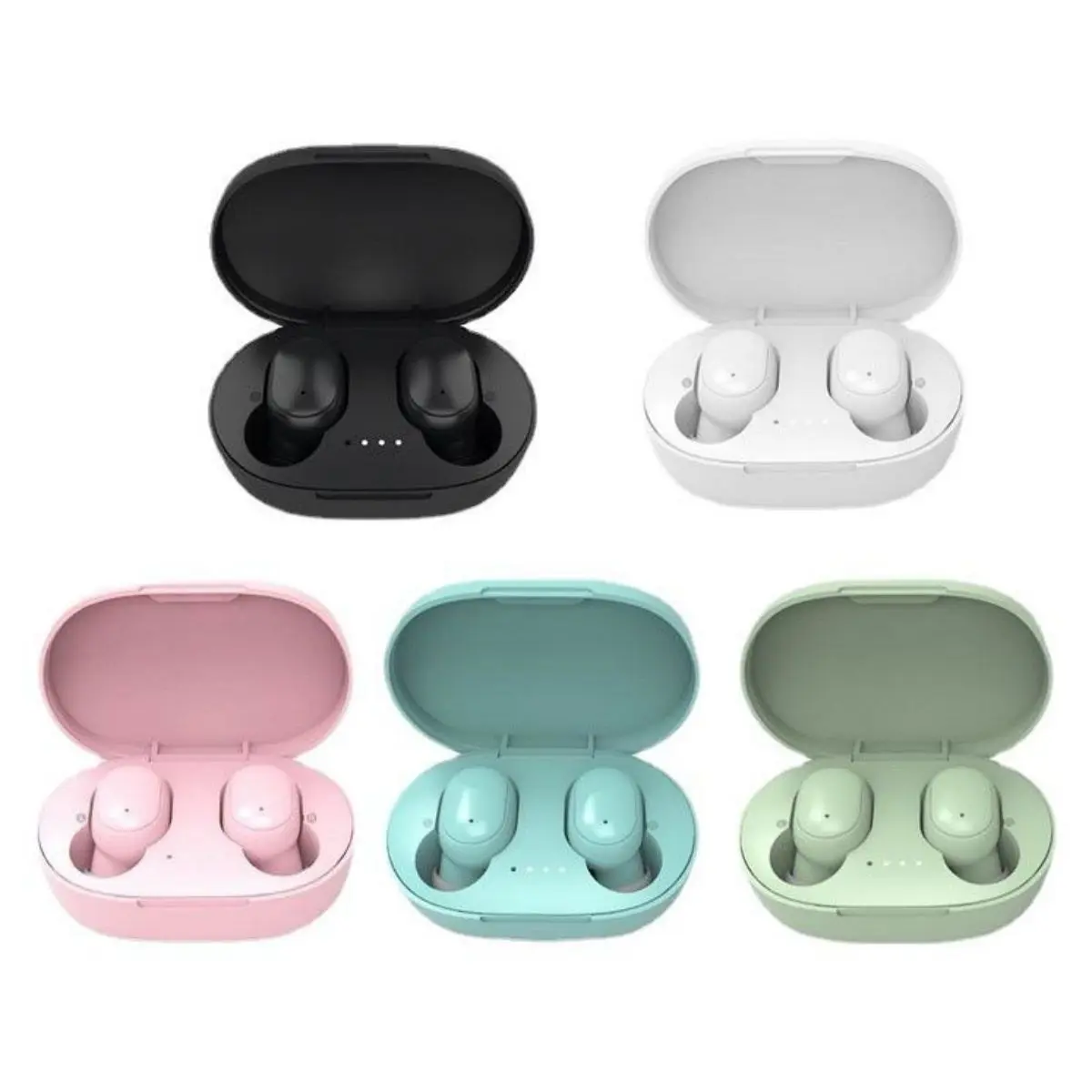 Tai Nghe Bluetooth Âm Thanh Nổi Không Dây, A6S TWS, 5.0, Chống Nước IPX4, Cảm Ứng, Thích Hợp Cho Thể Thao, Chất Lượng Cao, Khử Tiếng Ồn, Tai Nghe