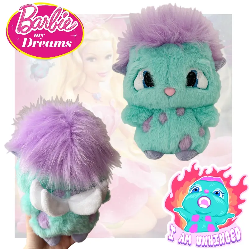 Bibble Plush Dreamland Fantasy Bibao Stuffed Toy Net Bag Packaging, Customizable Design, Suitable For Teens And Adults Characters)